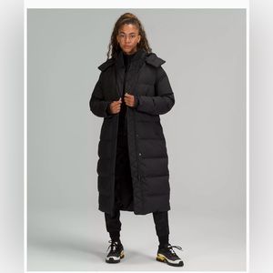 Lululemon wunder puff jacket long